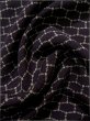 画像9: K0317T  小紋 女性用着物  シルク（正絹）   紫, 幾何学模様 【中古】 【USED】 【リサイクル】 ★★★★☆ (9)