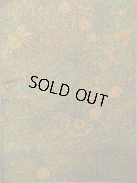 画像4: K0317Y Mint  小紋 女性用着物  シルク(正絹)   ブラウン(茶色), 花 【中古】 【USED】 【リサイクル】 ★★★★☆ (4)