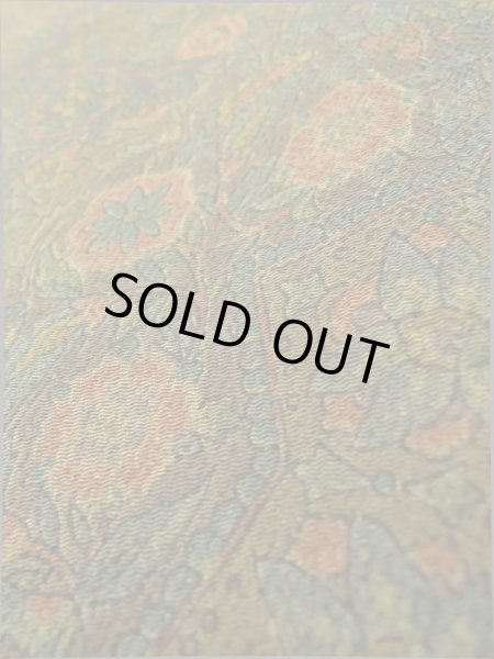 画像9: K0317Y Mint  小紋 女性用着物  シルク(正絹)   ブラウン(茶色), 花 【中古】 【USED】 【リサイクル】 ★★★★☆ (9)