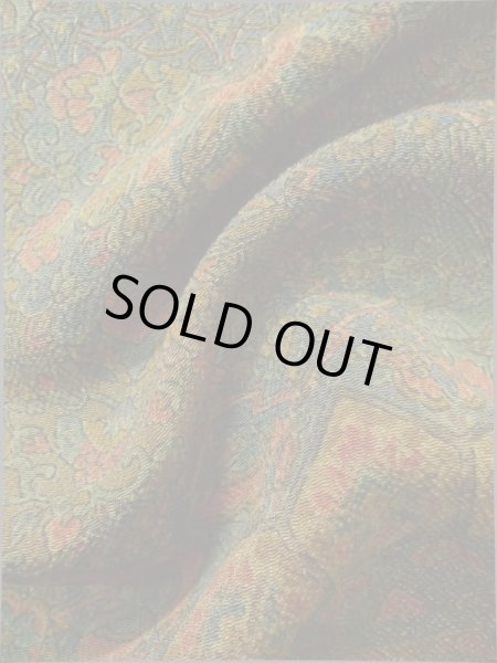 画像11: K0317Y Mint  小紋 女性用着物  シルク(正絹)   ブラウン(茶色), 花 【中古】 【USED】 【リサイクル】 ★★★★☆ (11)