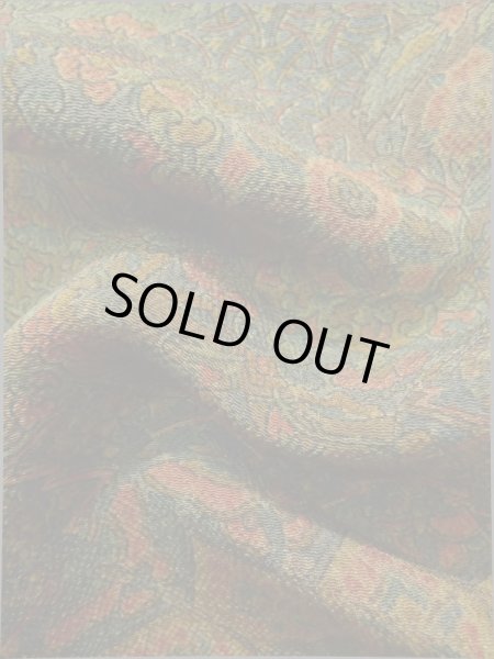 画像12: K0317Y Mint  小紋 女性用着物  シルク(正絹)   ブラウン(茶色), 花 【中古】 【USED】 【リサイクル】 ★★★★☆ (12)