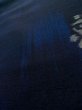 画像10: K0324I Mint  紬 女性用着物  シルク（正絹） 深い  青, 花 【中古】 【USED】 【リサイクル】 ★★★★☆ (10)