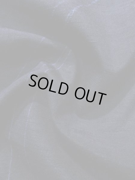 画像12: K0324N Mint  紬 女性用着物  シルク(正絹) 深い  青, 梅 【中古】 【USED】 【リサイクル】 ★★★★☆ (12)