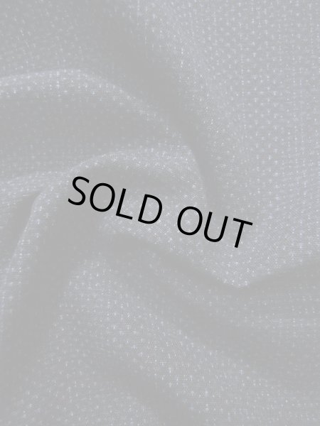 画像12: K0324O Mint  紬 女性用着物  シルク（正絹） 深い  青, 線 【中古】 【USED】 【リサイクル】 ★★★★☆ (12)