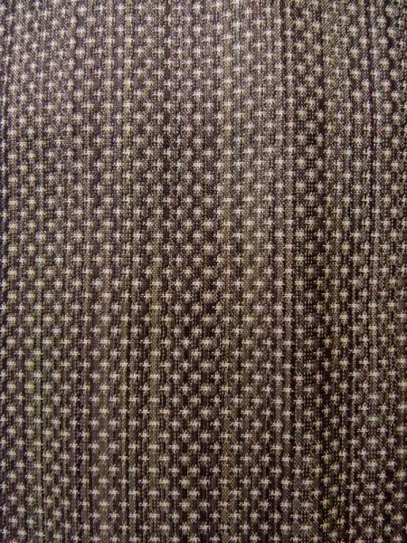 画像5: K0324V  紬 女性用着物  シルク（正絹） ヘザー（杢）  紫, 縞 【中古】 【USED】 【リサイクル】 ★★★☆☆ (5)