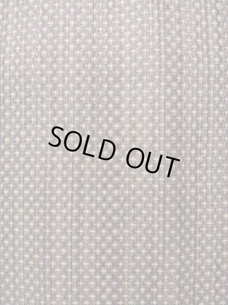 画像5: K0324V  紬 女性用着物  シルク（正絹） ヘザー（杢）  紫, 縞 【中古】 【USED】 【リサイクル】 ★★★☆☆ (5)