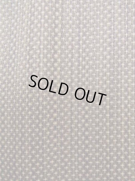 画像7: K0324V  紬 女性用着物  シルク（正絹） ヘザー（杢）  紫, 縞 【中古】 【USED】 【リサイクル】 ★★★☆☆ (7)