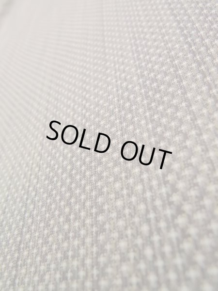 画像9: K0324V  紬 女性用着物  シルク（正絹） ヘザー（杢）  紫, 縞 【中古】 【USED】 【リサイクル】 ★★★☆☆ (9)