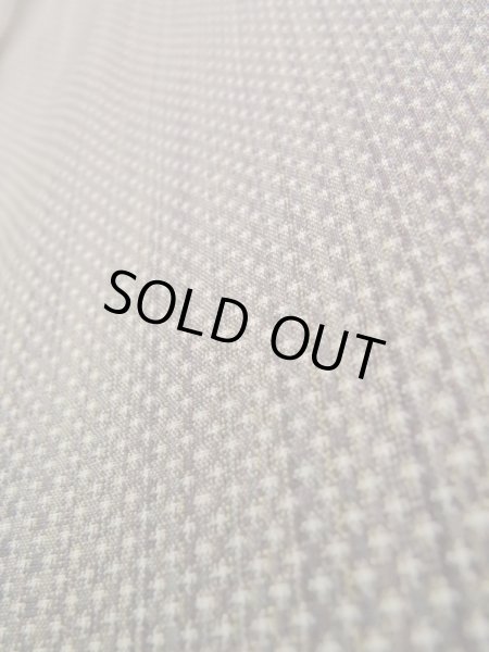 画像10: K0324V  紬 女性用着物  シルク（正絹） ヘザー（杢）  紫, 縞 【中古】 【USED】 【リサイクル】 ★★★☆☆ (10)