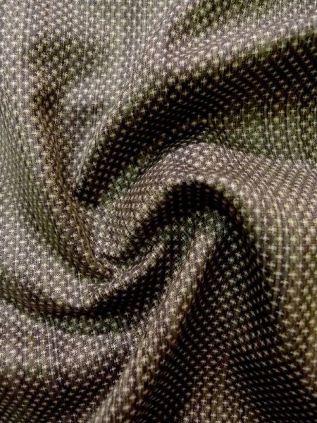 画像11: K0324V  紬 女性用着物  シルク（正絹） ヘザー（杢）  紫, 縞 【中古】 【USED】 【リサイクル】 ★★★☆☆ (11)