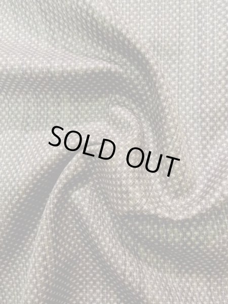 画像12: K0324V  紬 女性用着物  シルク（正絹） ヘザー（杢）  紫, 縞 【中古】 【USED】 【リサイクル】 ★★★☆☆ (12)