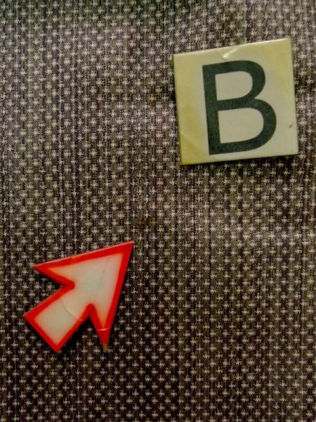 画像15: K0324V  紬 女性用着物  シルク（正絹） ヘザー（杢）  紫, 縞 【中古】 【USED】 【リサイクル】 ★★★☆☆ (15)