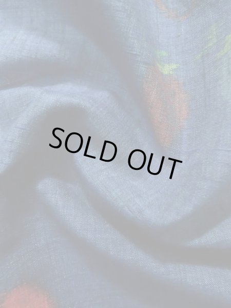 画像13: K0324W Mint  紬 女性用着物  シルク(正絹) ヘザー(杢)  青, 抽象的模様 【中古】 【USED】 【リサイクル】 ★★★★☆ (13)