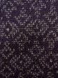 画像6: K0324Y  塩沢紬 女性用着物  シルク（正絹）   紫, 抽象的模様 【中古】 【USED】 【リサイクル】 ★★★☆☆ (6)