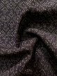 画像11: K0324Y  塩沢紬 女性用着物  シルク（正絹）   紫, 抽象的模様 【中古】 【USED】 【リサイクル】 ★★★☆☆ (11)