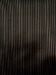 画像7: K0329C  織 女性用着物  シルク（正絹）   黒, 笹 【中古】 【USED】 【リサイクル】 ★★★★☆ (7)