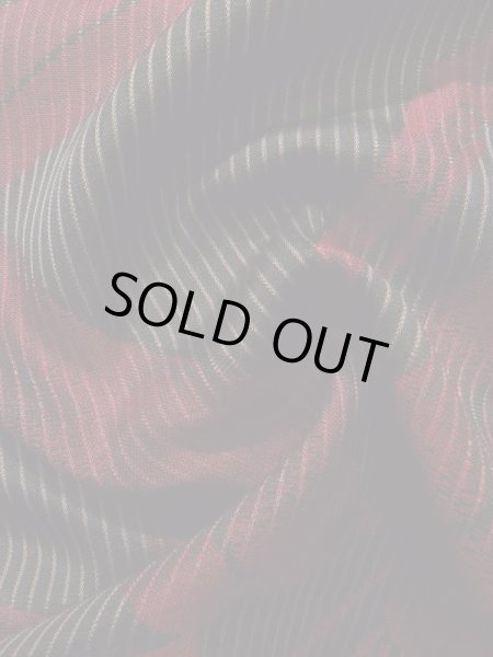 画像12: K0329C  織 女性用着物  シルク(正絹)   黒, 笹 【中古】 【USED】 【リサイクル】 ★★★★☆ (12)