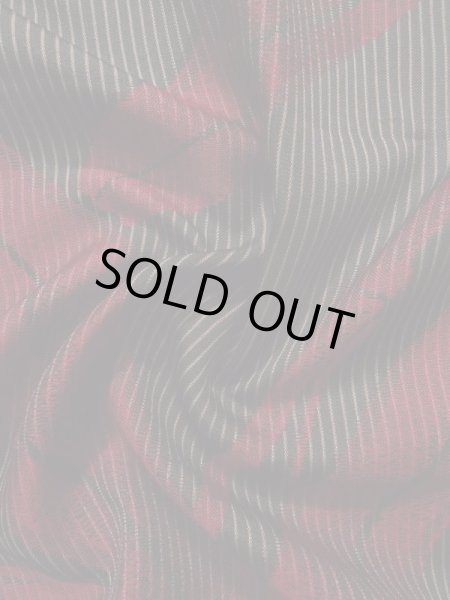 画像13: K0329C  織 女性用着物  シルク(正絹)   黒, 笹 【中古】 【USED】 【リサイクル】 ★★★★☆ (13)