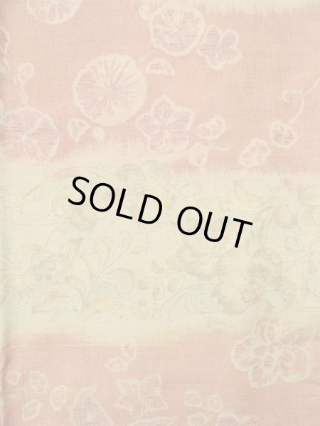 画像3: K0329H Mint  織 女性用着物  シルク(正絹)   オフ ホワイト, 花 【中古】 【USED】 【リサイクル】 ★★★★☆ (3)