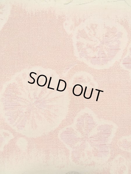 画像5: K0329H Mint  織 女性用着物  シルク(正絹)   オフ ホワイト, 花 【中古】 【USED】 【リサイクル】 ★★★★☆ (5)