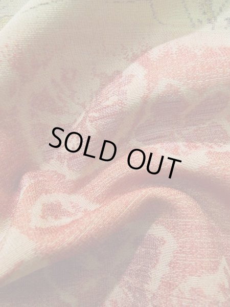 画像11: K0329H Mint  織 女性用着物  シルク(正絹)   オフ ホワイト, 花 【中古】 【USED】 【リサイクル】 ★★★★☆ (11)