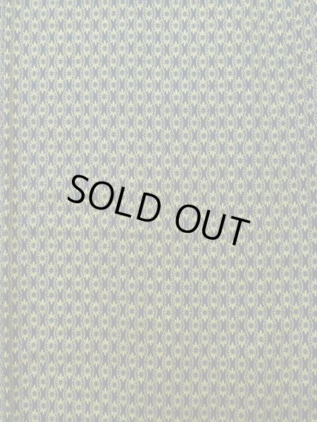 画像4: K0407N Mint  単衣 女性用着物  ウール   青, 花 【中古】 【USED】 【リサイクル】 ★★★★☆ (4)