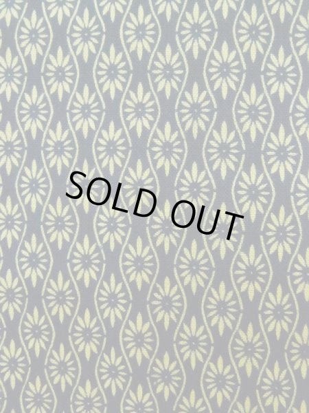 画像6: K0407N Mint  単衣 女性用着物  ウール   青, 花 【中古】 【USED】 【リサイクル】 ★★★★☆ (6)