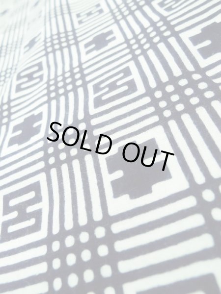 画像7: K0414Q Mint  浴衣(日本製) 女性用着物  綿   藍, 線 【中古】 【USED】 【リサイクル】 ★★★★☆ (7)