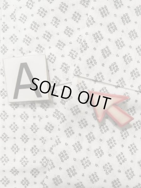 画像12: K0414W  単衣 女性用着物  麻   白, 幾何学模様 【中古】 【USED】 【リサイクル】 ★★★☆☆ (12)