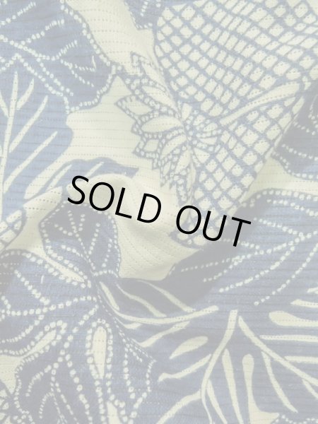 画像13: K0414X  浴衣(日本製) 女性用着物 1960-1970年代 綿   水色, 菊 【中古】 【USED】 【リサイクル】 ★★☆☆☆ (13)