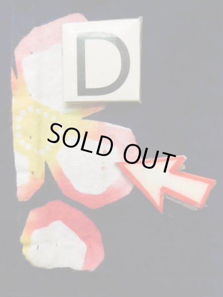 画像18: K0421C  注染浴衣 女性用着物  綿   藍, 花 【中古】 【USED】 【リサイクル】 ★☆☆☆☆ (18)