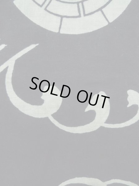 画像8: K0421F  浴衣(日本製) 女性用着物  綿   藍, 波 【中古】 【USED】 【リサイクル】 ★★★☆☆ (8)