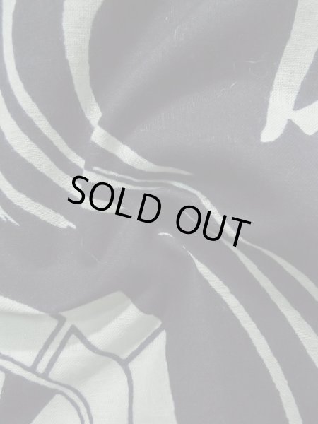 画像12: K0421F  浴衣(日本製) 女性用着物  綿   藍, 波 【中古】 【USED】 【リサイクル】 ★★★☆☆ (12)