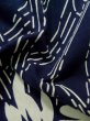 画像13: K0421G  浴衣（日本製） 女性用着物  綿   藍, あやめ 【中古】 【USED】 【リサイクル】 ★★☆☆☆ (13)