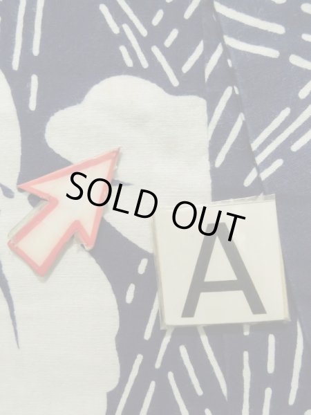 画像15: K0421G  浴衣（日本製） 女性用着物  綿   藍, あやめ 【中古】 【USED】 【リサイクル】 ★★☆☆☆ (15)