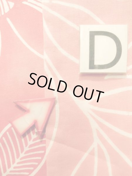 画像18: K0426B  浴衣(日本製) 女性用着物 1960〜1970年代 綿 淡い  オレンジ, バラ 【中古】 【USED】 【リサイクル】 ★★★☆☆ (18)