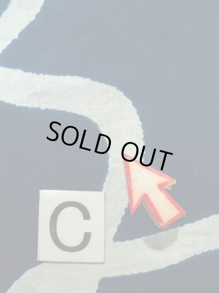 画像17: K0426G  浴衣(日本製) 女性用着物 1960〜1970年代 綿麻   藍, 四角 【中古】 【USED】 【リサイクル】 ★★★☆☆ (17)