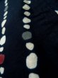 画像11: K0426H  浴衣（日本製） 女性用着物 1960〜1970年代 綿   藍, 小さな点々 【中古】 【USED】 【リサイクル】 ★★☆☆☆ (11)
