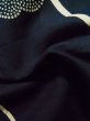 画像12: K0426N  浴衣（日本製） 女性用着物 紫陽花、1960〜1970年代 綿   藍,  【中古】 【USED】 【リサイクル】 ★★☆☆☆ (12)