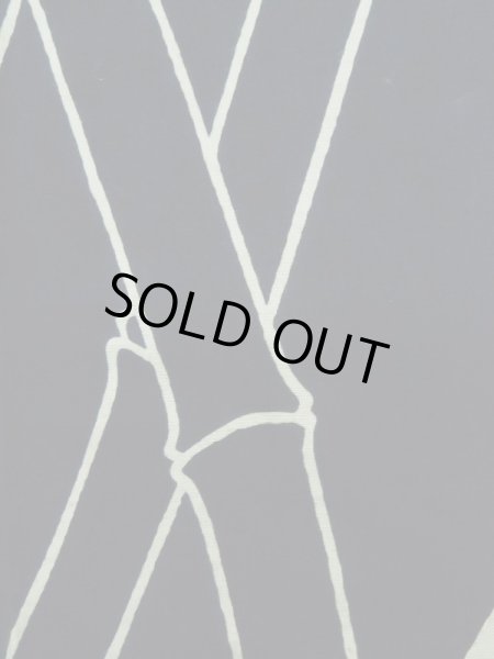 画像6: K0426R  浴衣（日本製） 女性用着物 1960〜1970年代 綿   藍, 竹 【中古】 【USED】 【リサイクル】 ★★★☆☆ (6)