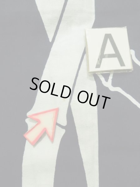 画像15: K0426R  浴衣（日本製） 女性用着物 1960〜1970年代 綿   藍, 竹 【中古】 【USED】 【リサイクル】 ★★★☆☆ (15)