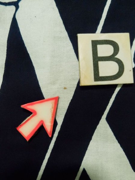 画像16: K0426R  浴衣(日本製) 女性用着物 1960〜1970年代 綿   藍, 竹 【中古】 【USED】 【リサイクル】 ★★★☆☆ (16)