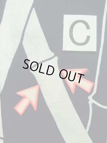 画像17: K0426R  浴衣（日本製） 女性用着物 1960〜1970年代 綿   藍, 竹 【中古】 【USED】 【リサイクル】 ★★★☆☆ (17)