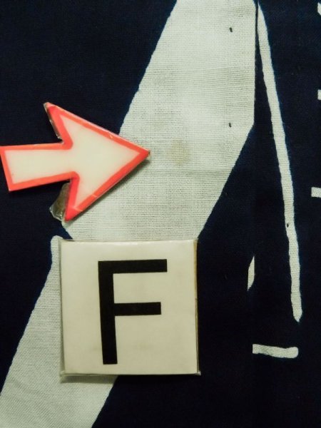 画像20: K0426R  浴衣(日本製) 女性用着物 1960〜1970年代 綿   藍, 竹 【中古】 【USED】 【リサイクル】 ★★★☆☆ (20)