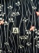 画像15: K0426V 女性用 浴衣（日本製）   綿 藍,  あやめ 【中古】【USED】【リサイクル】 ★★★☆☆【K0426V】 (15)