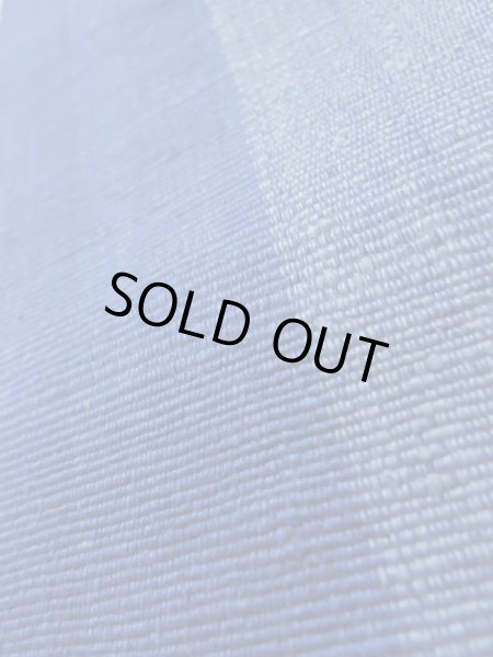 画像10: K0512P 名古屋帯 女性用着物 シルク（正絹）   青 線 【中古】 【USED】 【リサイクル】 ★★★★☆ (10)