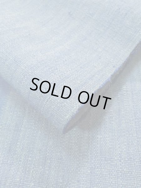 画像11: K0512P 名古屋帯 女性用着物 シルク（正絹）   青 線 【中古】 【USED】 【リサイクル】 ★★★★☆ (11)