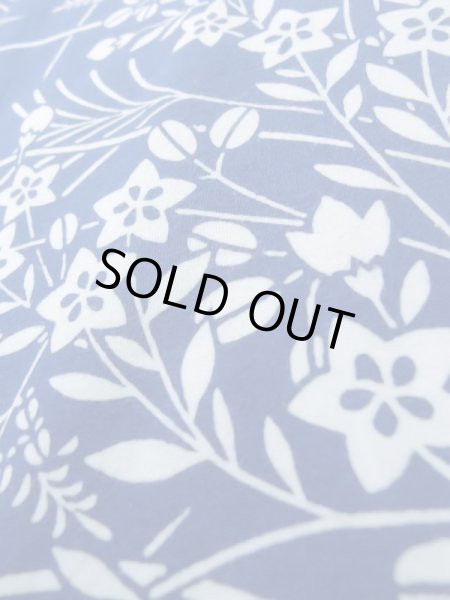 画像11: K0526K  浴衣（日本製） 女性用着物 1980-1990年代 綿   水色, 萩 【中古】 【USED】 【リサイクル】 ★★☆☆☆ (11)