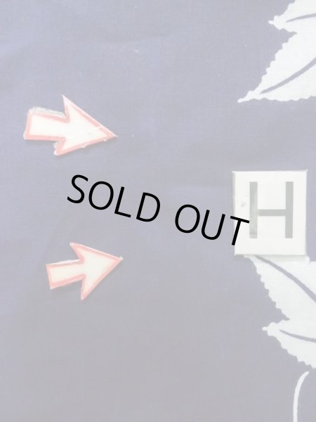 画像22: K0526P  注染浴衣 女性用着物 朝顔、1970-1980年代 綿麻   藍,  【中古】 【USED】 【リサイクル】 ★★☆☆☆ (22)