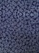 画像3: K0526Q  浴衣（日本製） 女性用着物 1970-1980年代 綿   藍, 花 【中古】 【USED】 【リサイクル】 ★★★☆☆ (3)